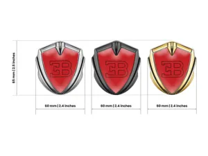 Bugatti Emblem Fender Abzeichen Tuning Inspiriert Legierung